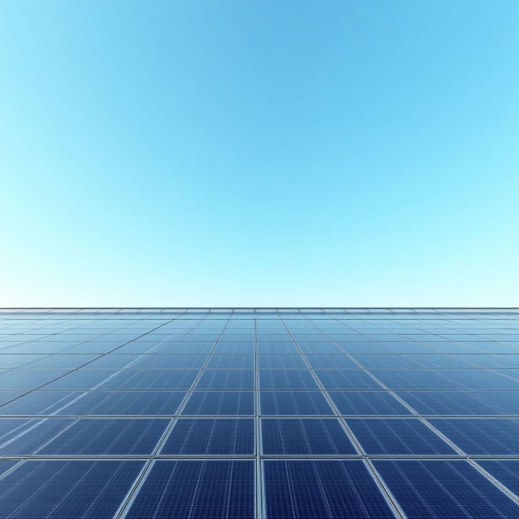 Zonnepanelen op het dak van een modern hotel